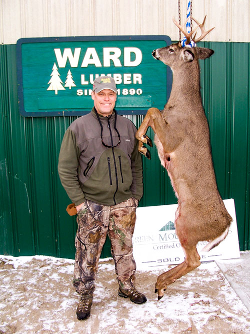 Adirondack Whitetail Deer shot on a hunting trip in the Adirondack High Peaks