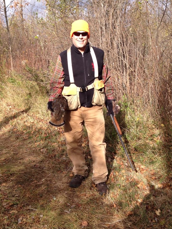 Grouse Shot in the Adirondacks of Upstate New York