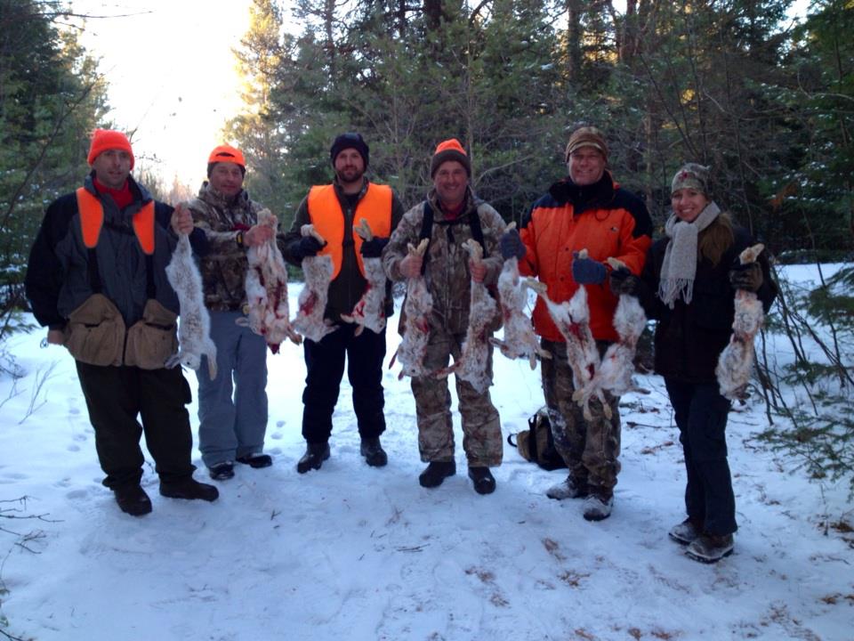 Guided Snowshoe Hare Hunt in the Adirondacks of Upstate New York