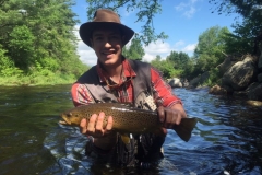 Julian's awesome ausable brown trout