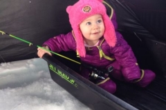 Finnley Ice fishing 2